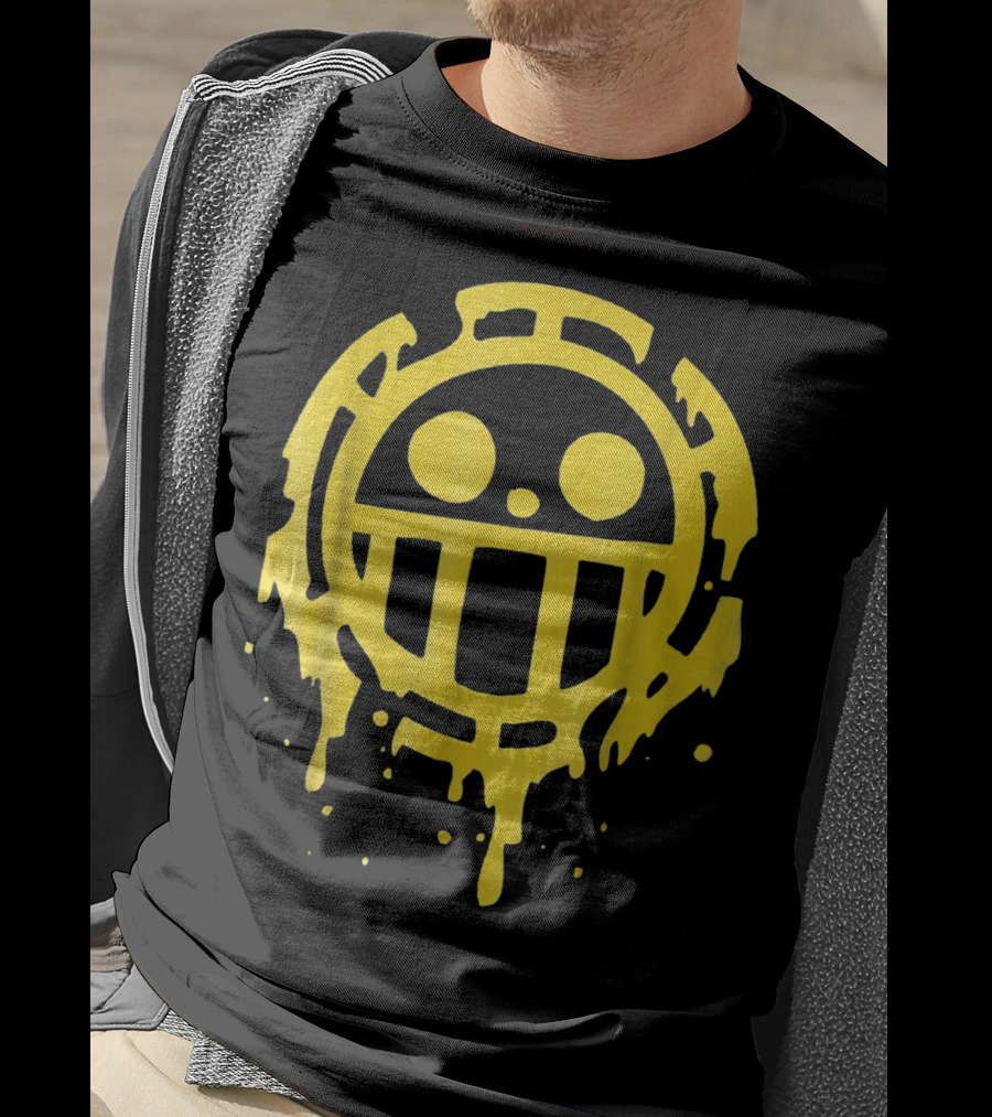 Heart Pirates Trafalgar D. Law Jolly Roger One Piece Crew T-Shirt