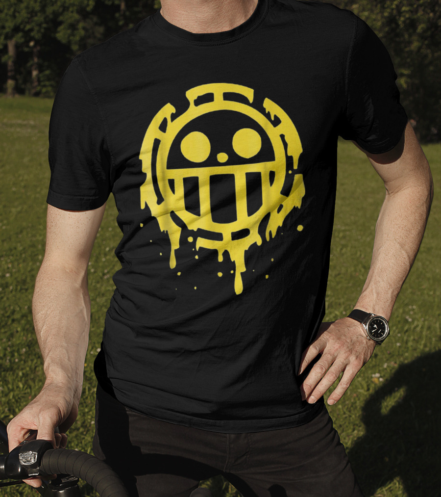 Heart Pirates Trafalgar D. Law Jolly Roger One Piece Crew T-Shirt