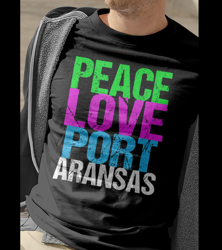 Peace Love Port Aransas T-Shirt