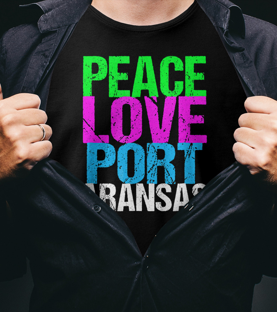 Peace Love Port Aransas T-Shirt