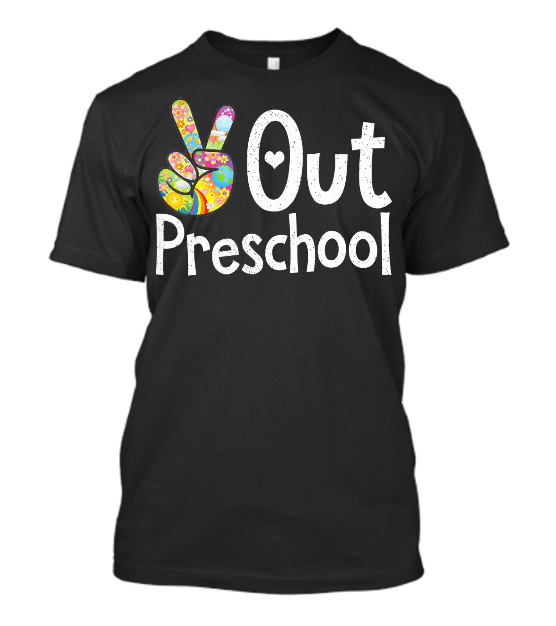 Peace Out Preschool Graduation T-Shirt
