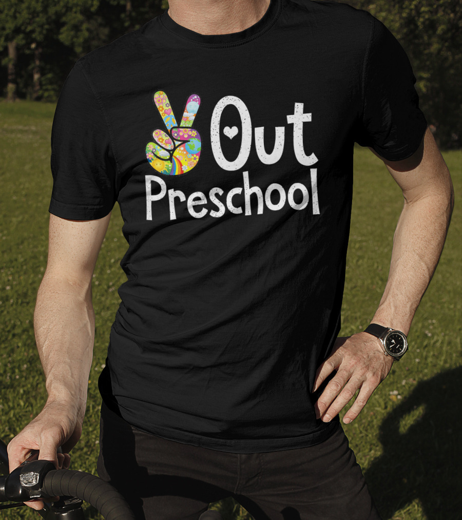 Peace Out Preschool Graduation T-Shirt
