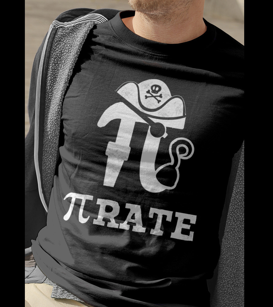 Pi Rate Pirate Math Humor 3.14 T-Shirt