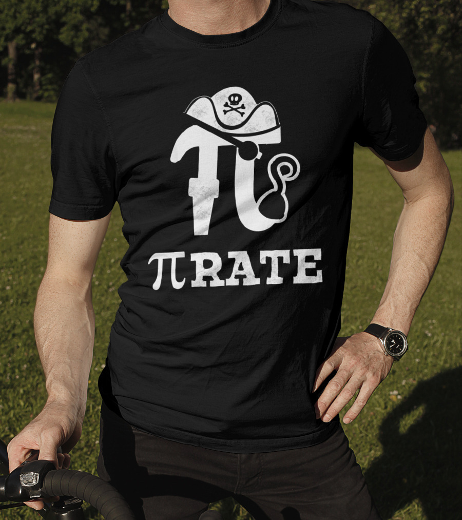 Pi Rate Pirate Math Humor 3.14 T-Shirt