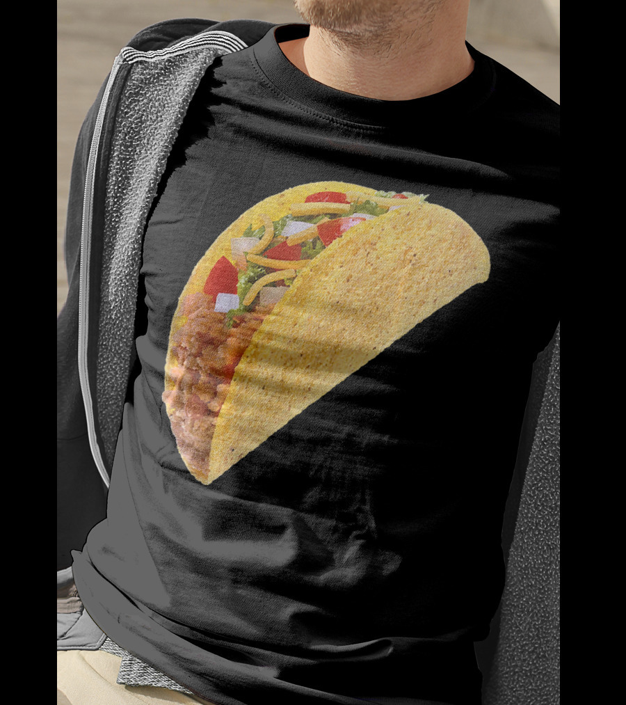 Taco Costume Mexican Food Hard Shell Taco T-Shirt