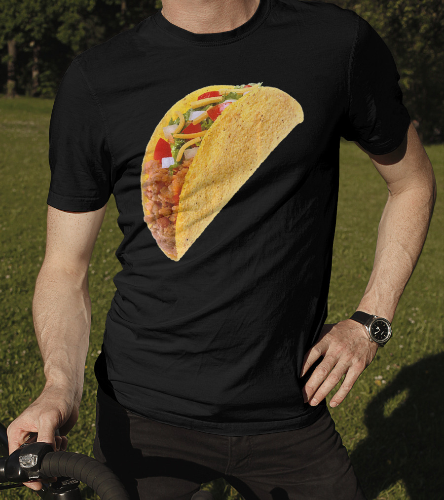 Taco Costume Mexican Food Hard Shell Taco T-Shirt