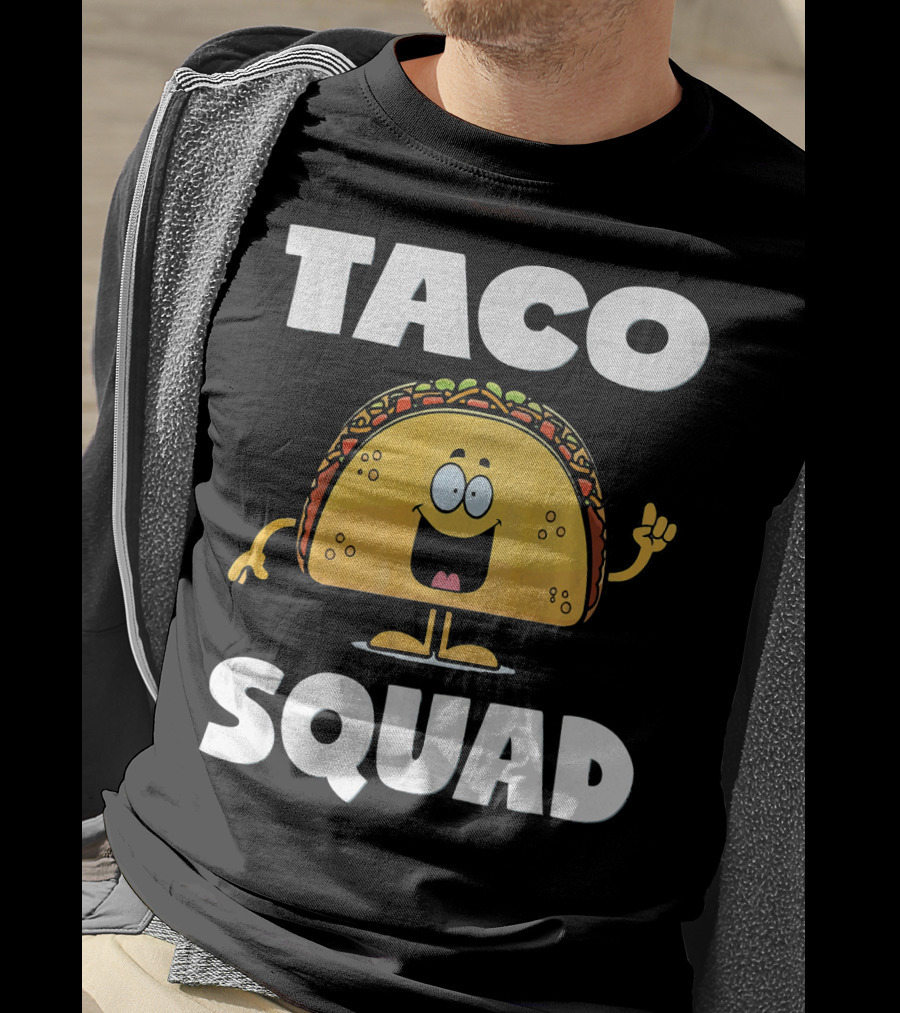 Taco Squad Vintage Funny Tacos Party T-Shirt