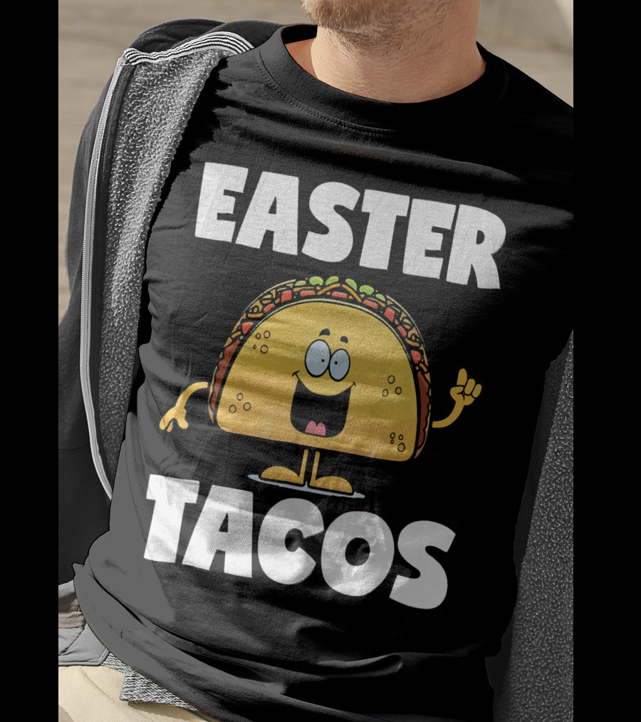 Easter Tacos Vintage Funny Easter T-Shirt