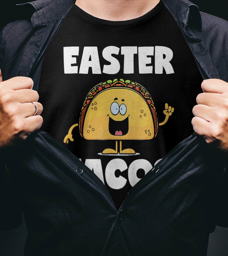 Easter Tacos Vintage Funny Easter T-Shirt