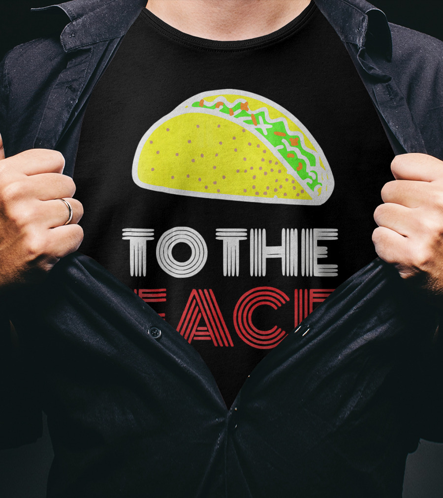 Vintage Taco To The Face Tuesday T-Shirt