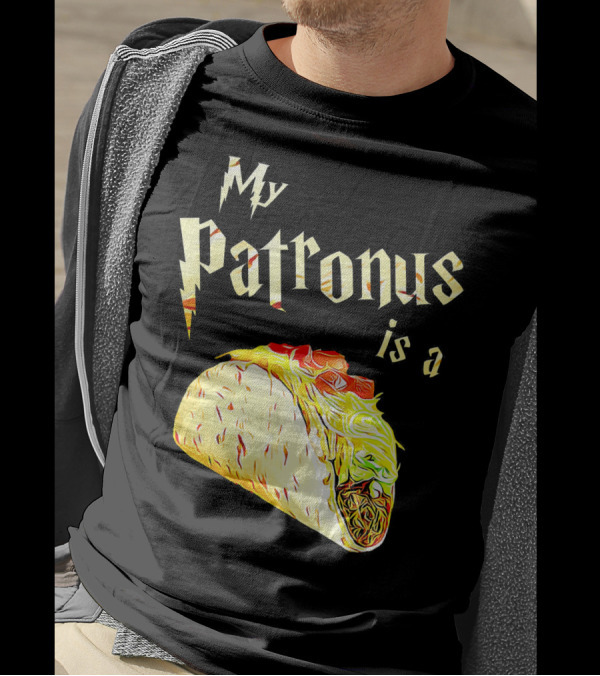 My Patronus Is A Taco Wizard Warlock Foo T-Shirt