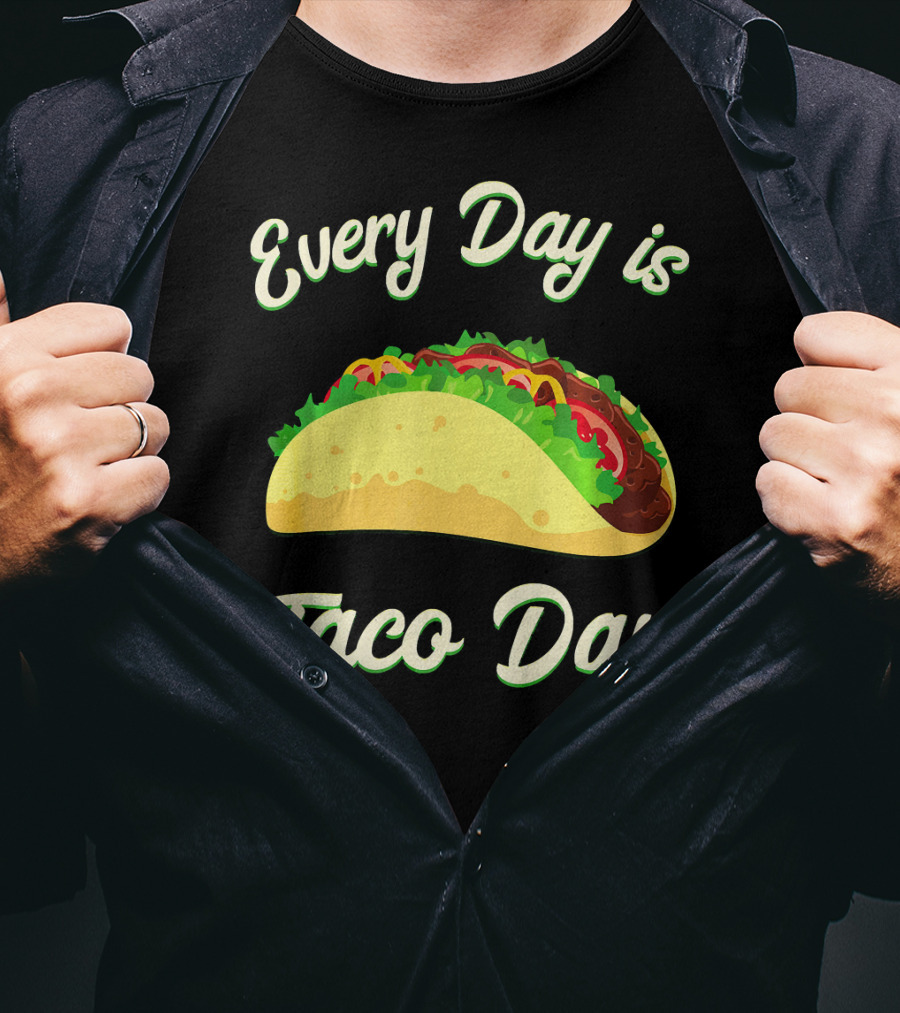 Every Day Is Taco Day Kids Plu T-Shirt
