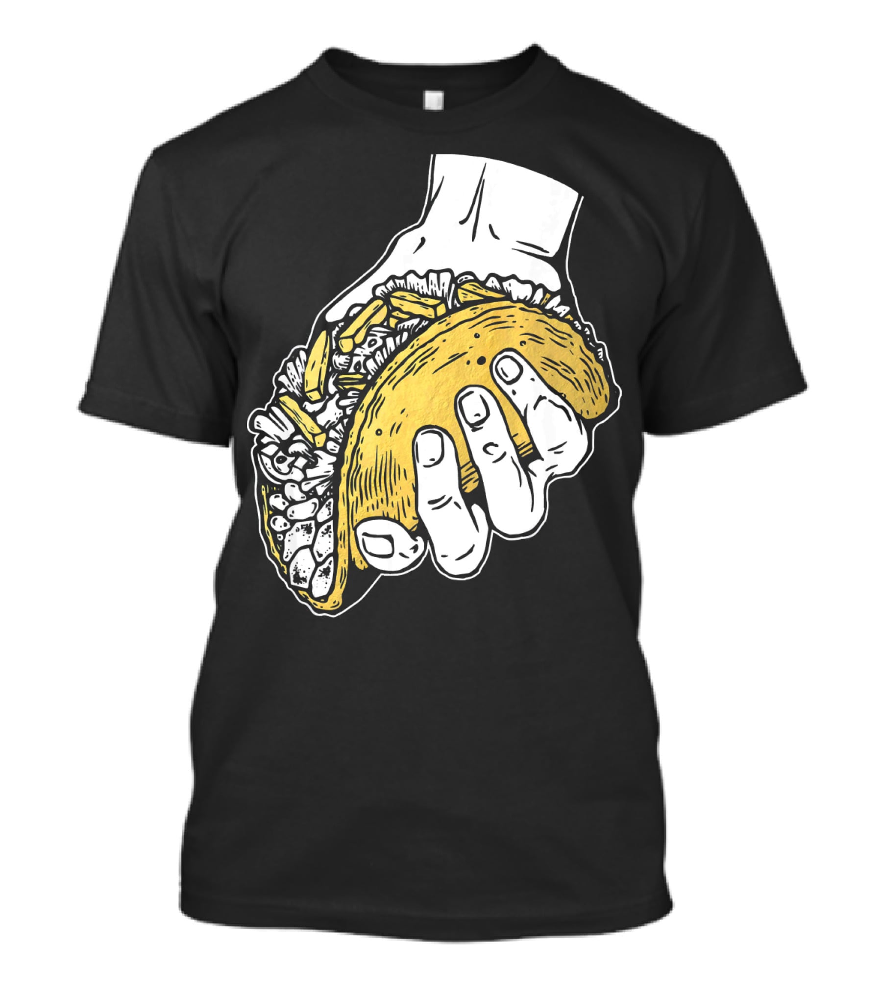 Taco Hand Holding Classic Street Food T-Shirt