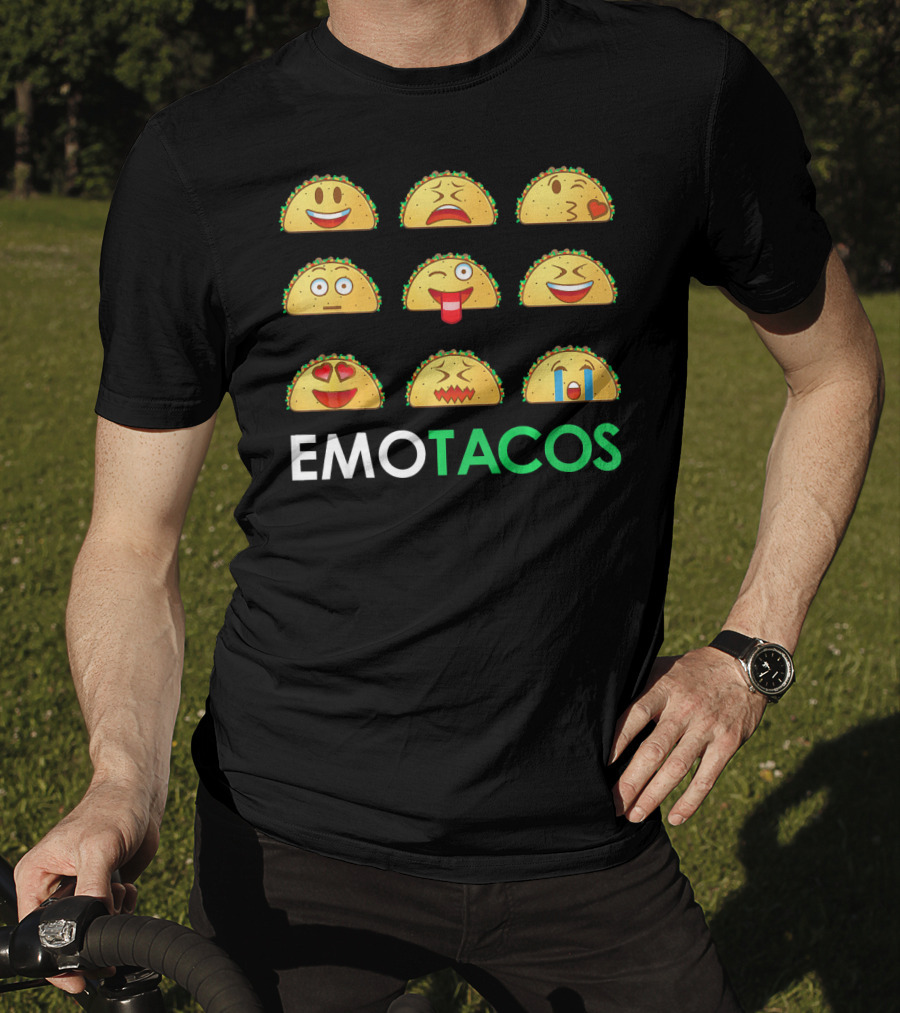 EmoTacos Nine Taco Emoji Expressions T-Shirt