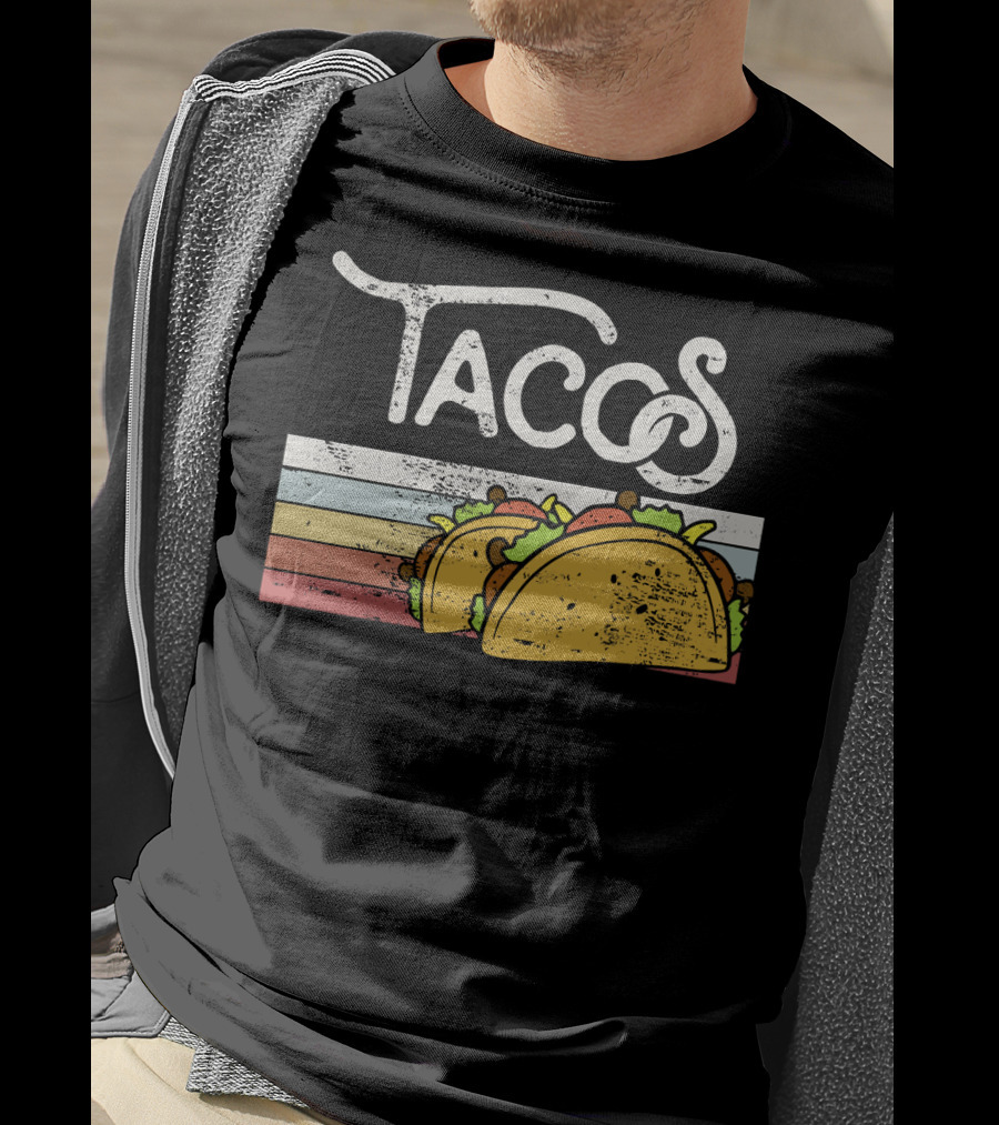 Tacos Love Vintage Taco Lover T-Shirt