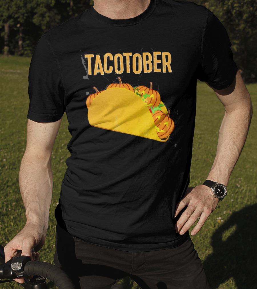 Tacotober Halloween Pumpkin Taco T-Shirt