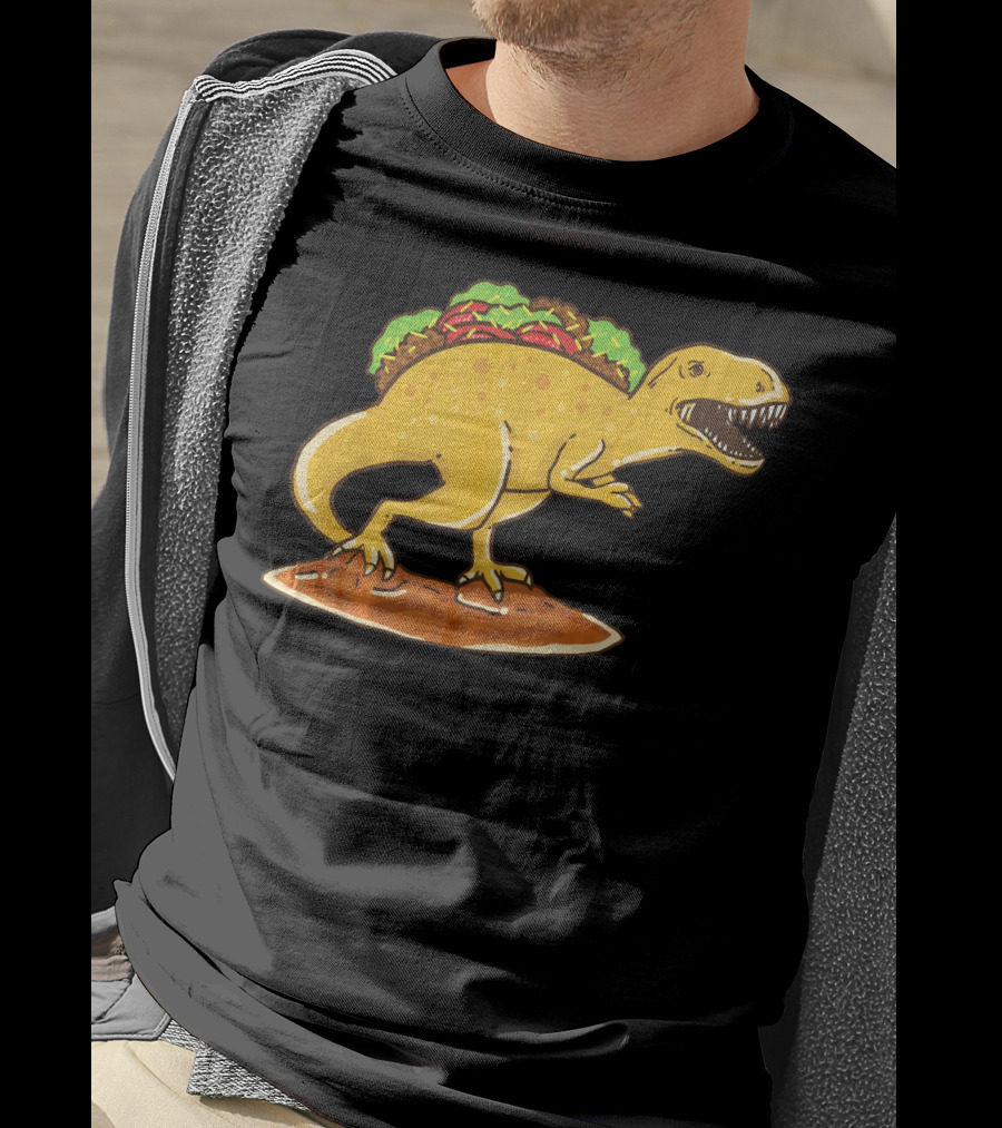 Tyrannosaurus Rex Taco Dinosaur T-Shirt