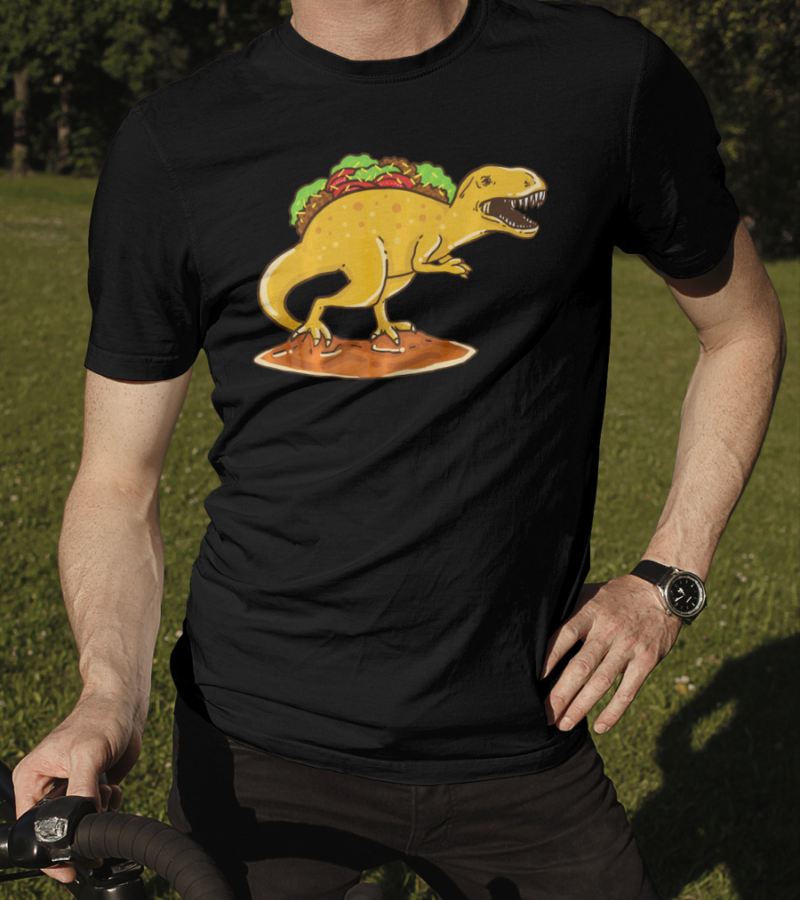 Tyrannosaurus Rex Taco Dinosaur T-Shirt