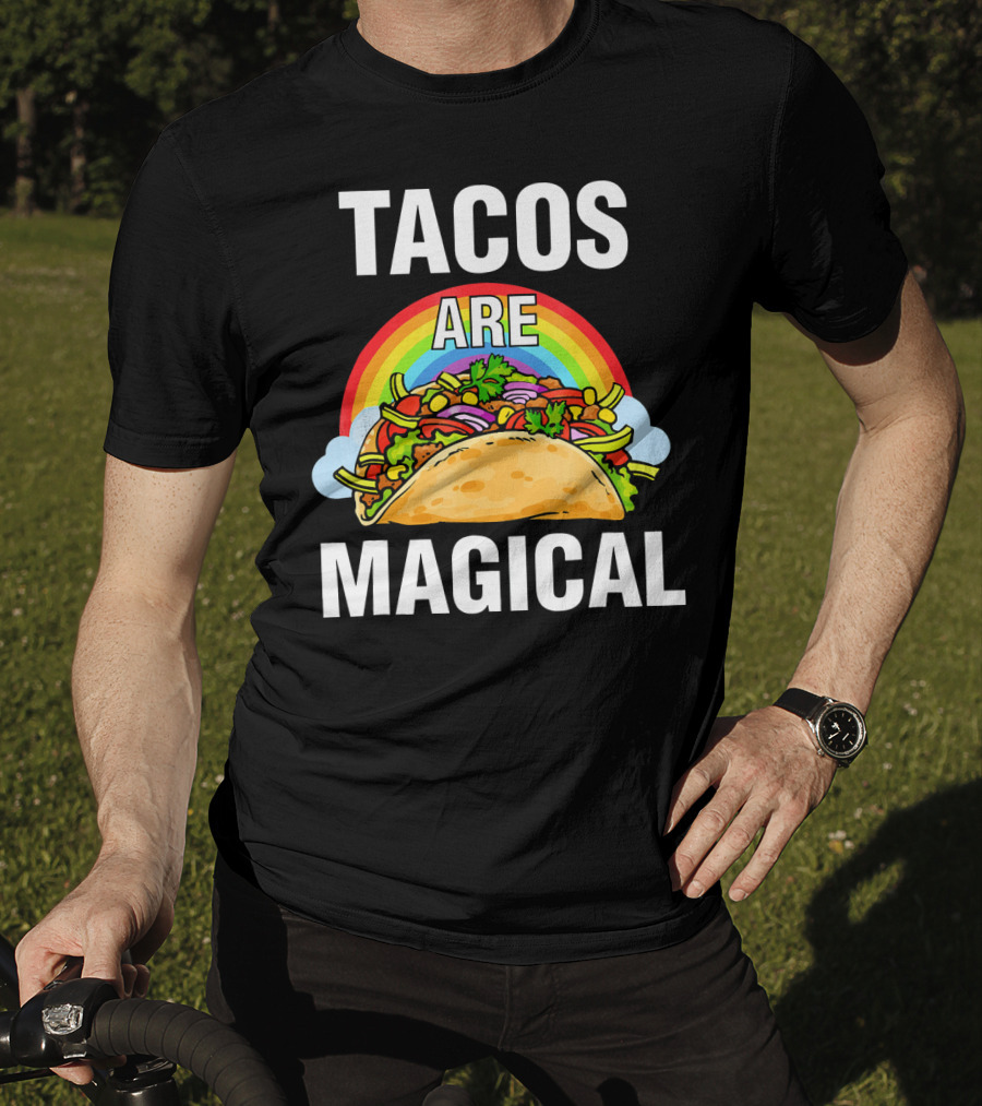 Tacos Are Magical Rainbow Delight T-Shirt