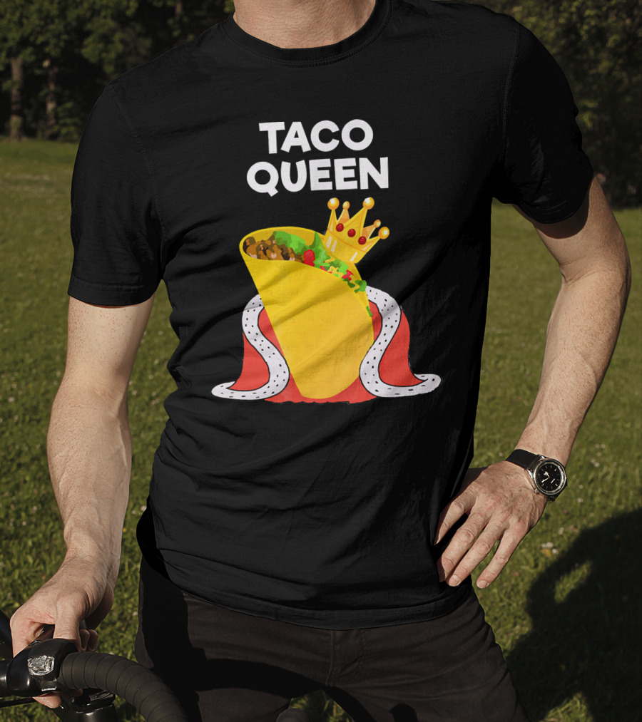 Taco Queen Royal Crowned Taco Tuesday T-Shirt