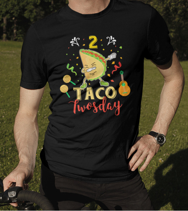 2 Taco Twosday Dabbing Dab Two Yea T-Shirt