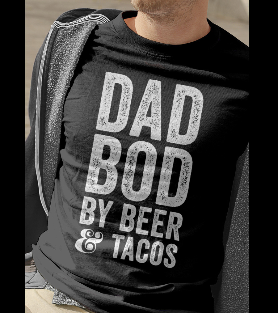Dad Bod By Beer And Tacos Men's T-Shirt