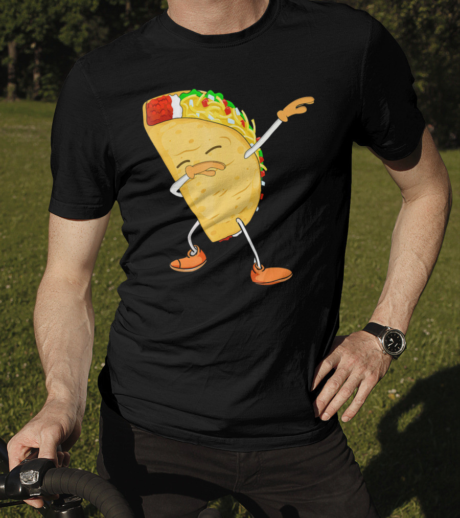 Dabbing Taco Mexican Food Lover Dance Fiesta T-Shirt