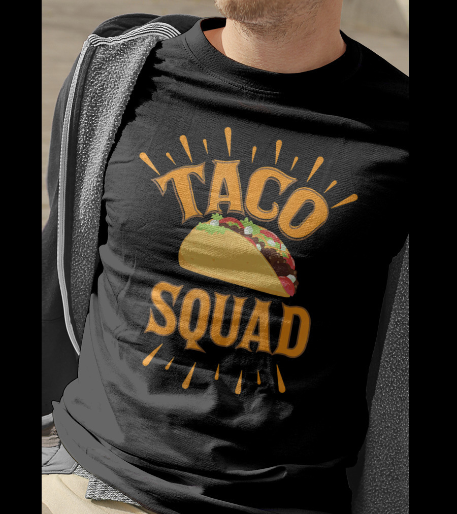 Taco Squad Funny Friends Taco T-Shirt