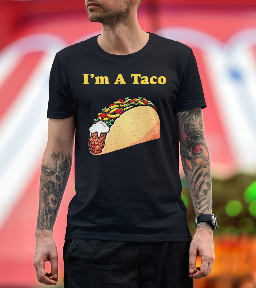 I'm A Taco Simple Funny Easy Halloween Co T-Shirt