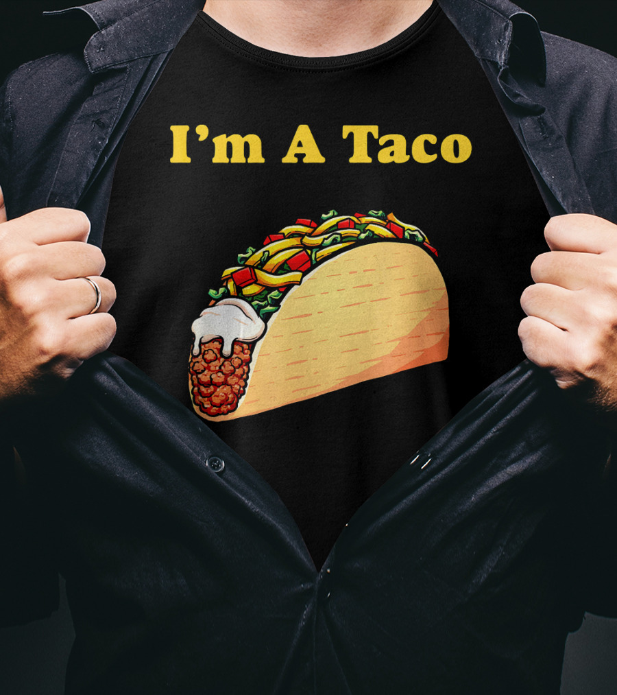 I'm A Taco Simple Funny Easy Halloween Co T-Shirt