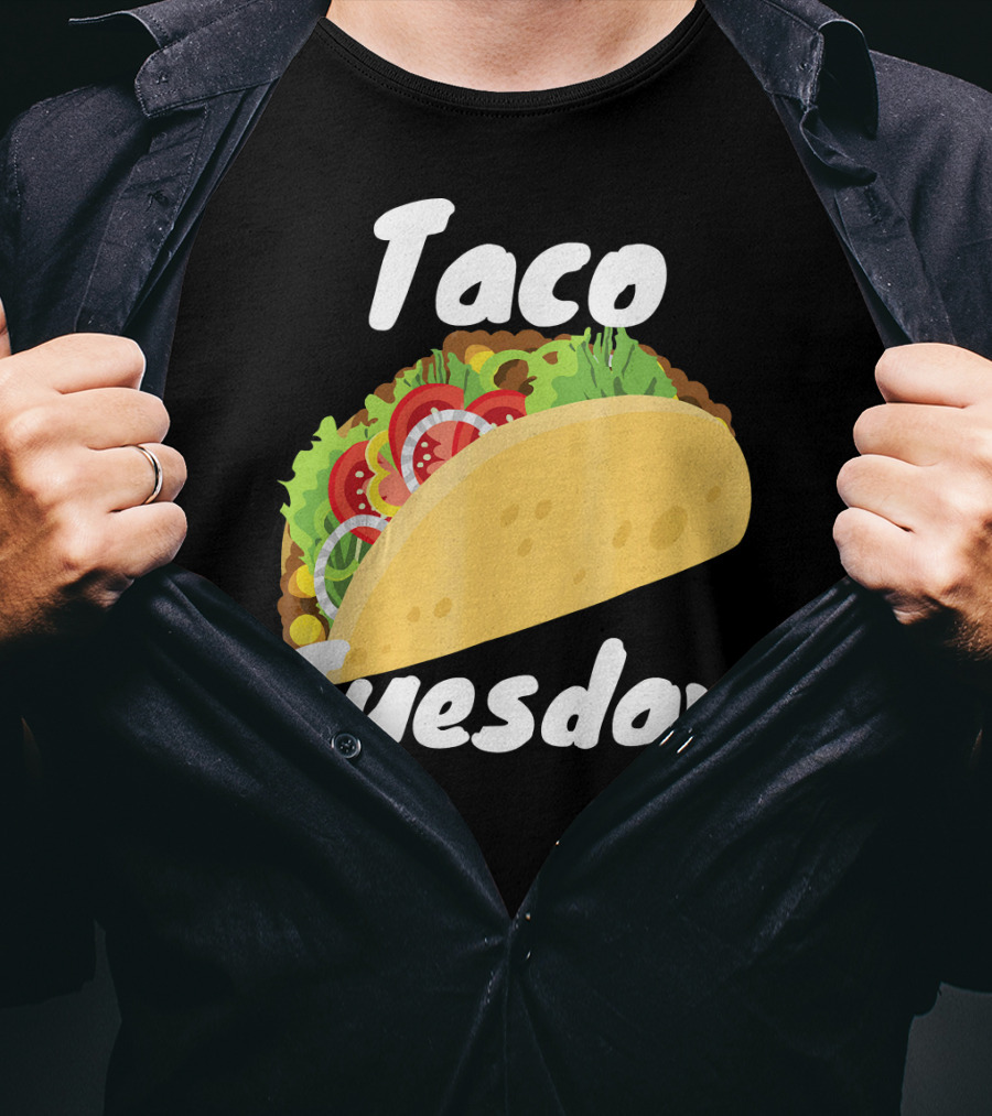 Taco Tuesday Food Lover Enthusiast's Delight T-Shirt