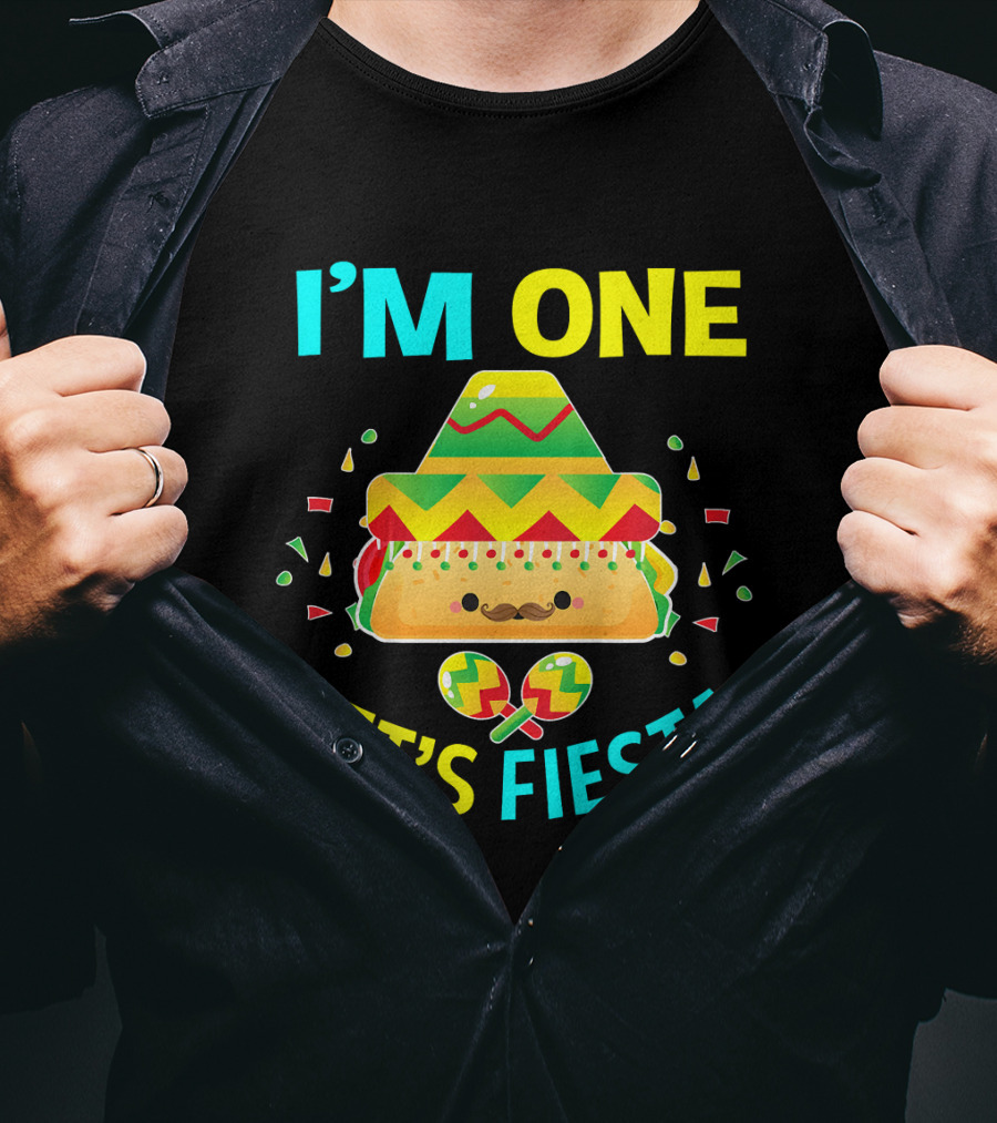 I'm One Let's Fiesta Taco 1st Birthday T-Shirt