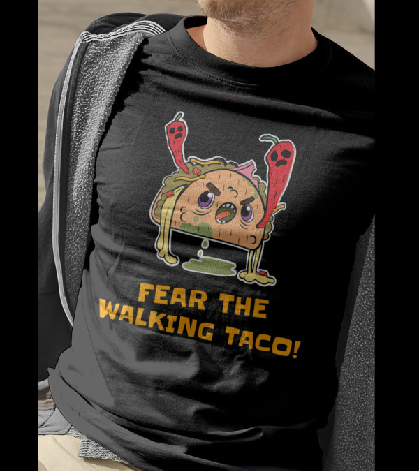 FEAR THE WALKING TACO HARD SHELL GHOST PEPPERS T-Shirt