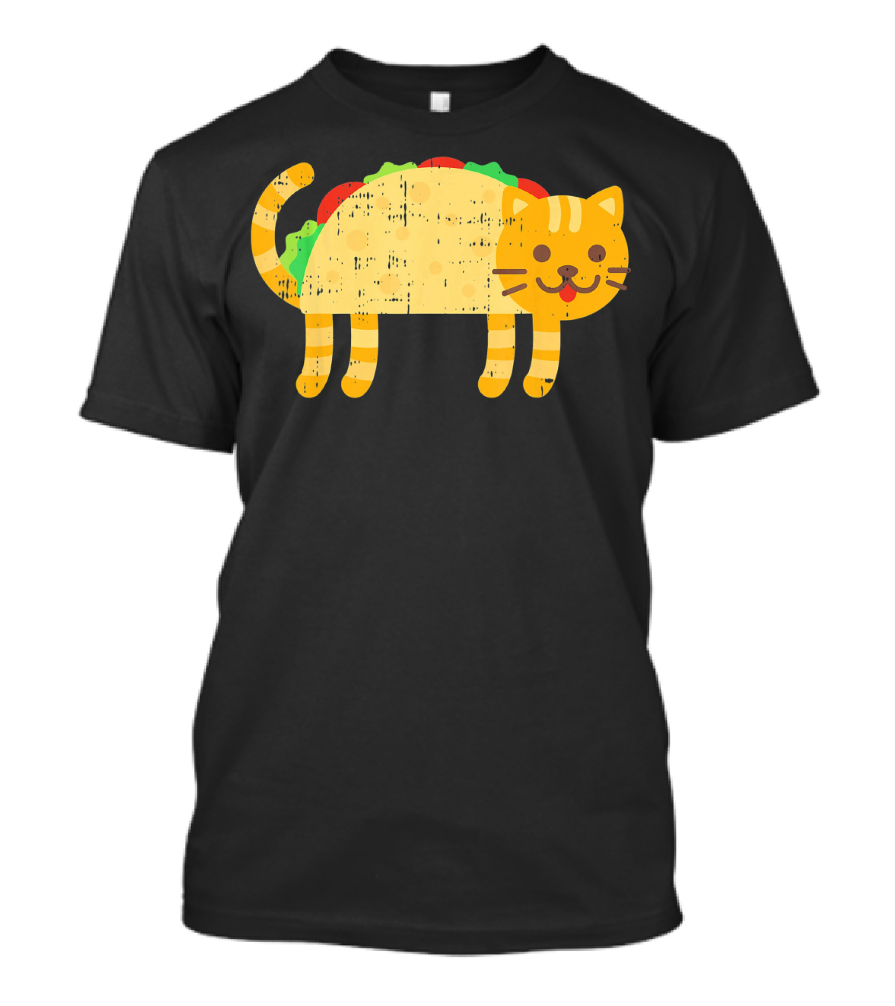 Taco Cat Kitty Kitten Funny Mexican Cinco De Mayo T-Shirt