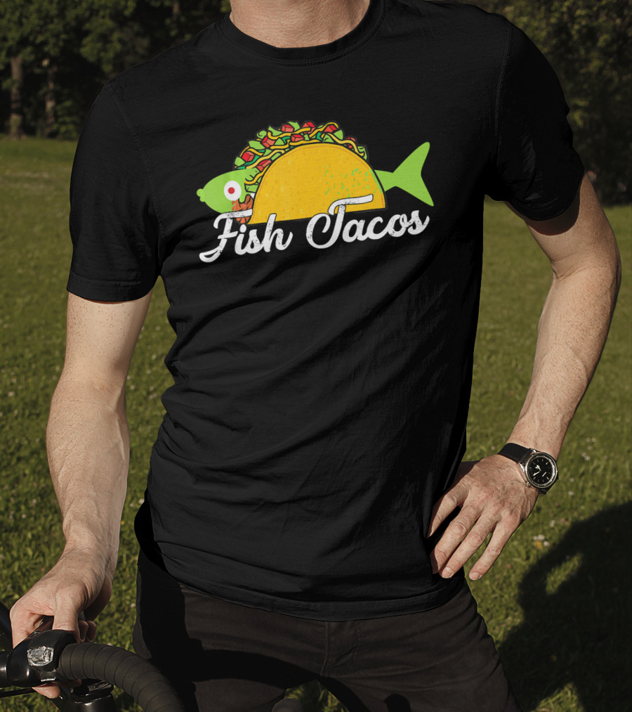 Fish Tacos Funny Fish In Taco T-Shirt