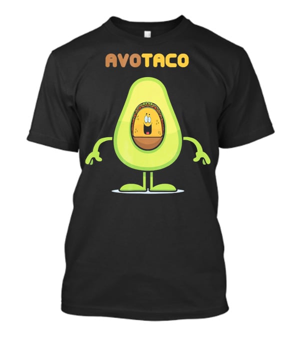 Avotaco Funny Avocado Taco Foodie T-Shirt