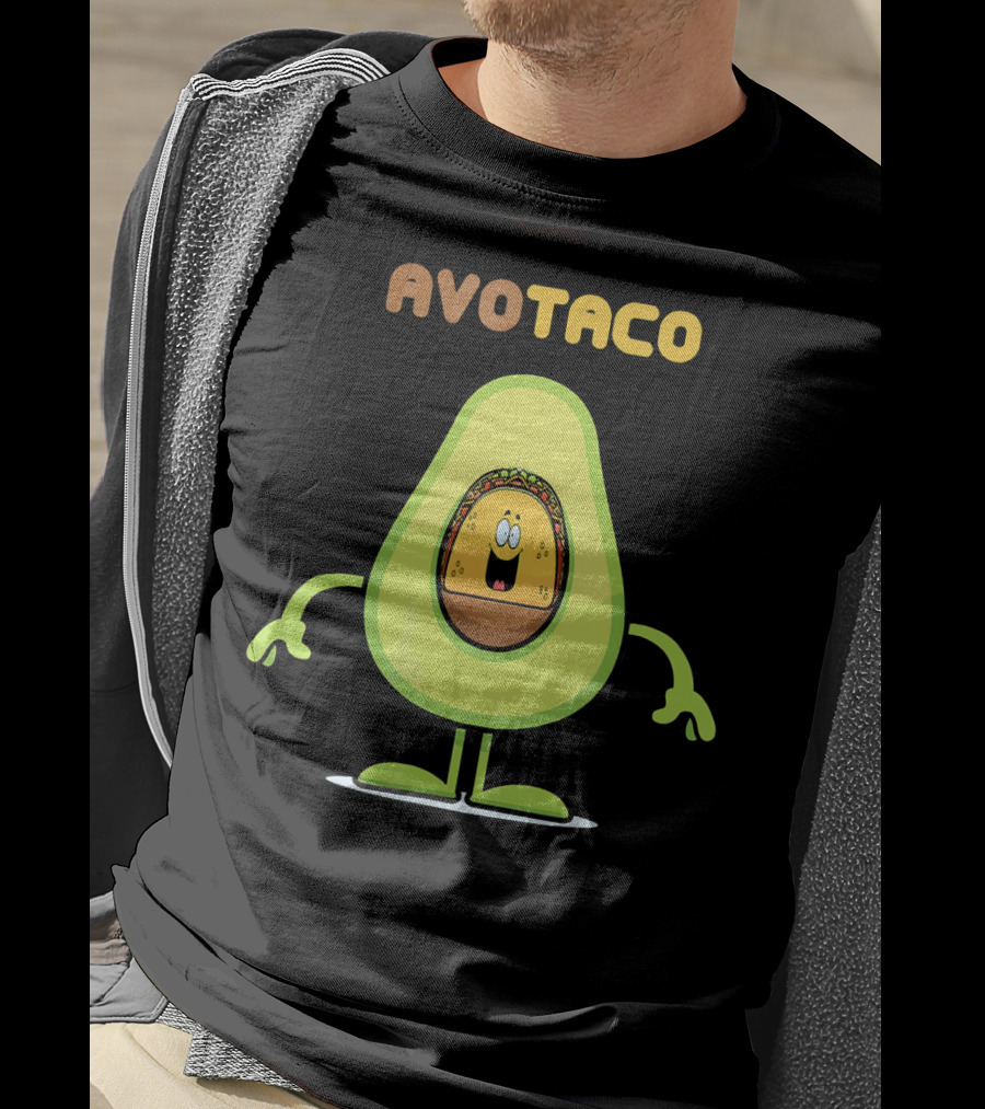 Avotaco Funny Avocado Taco Foodie T-Shirt