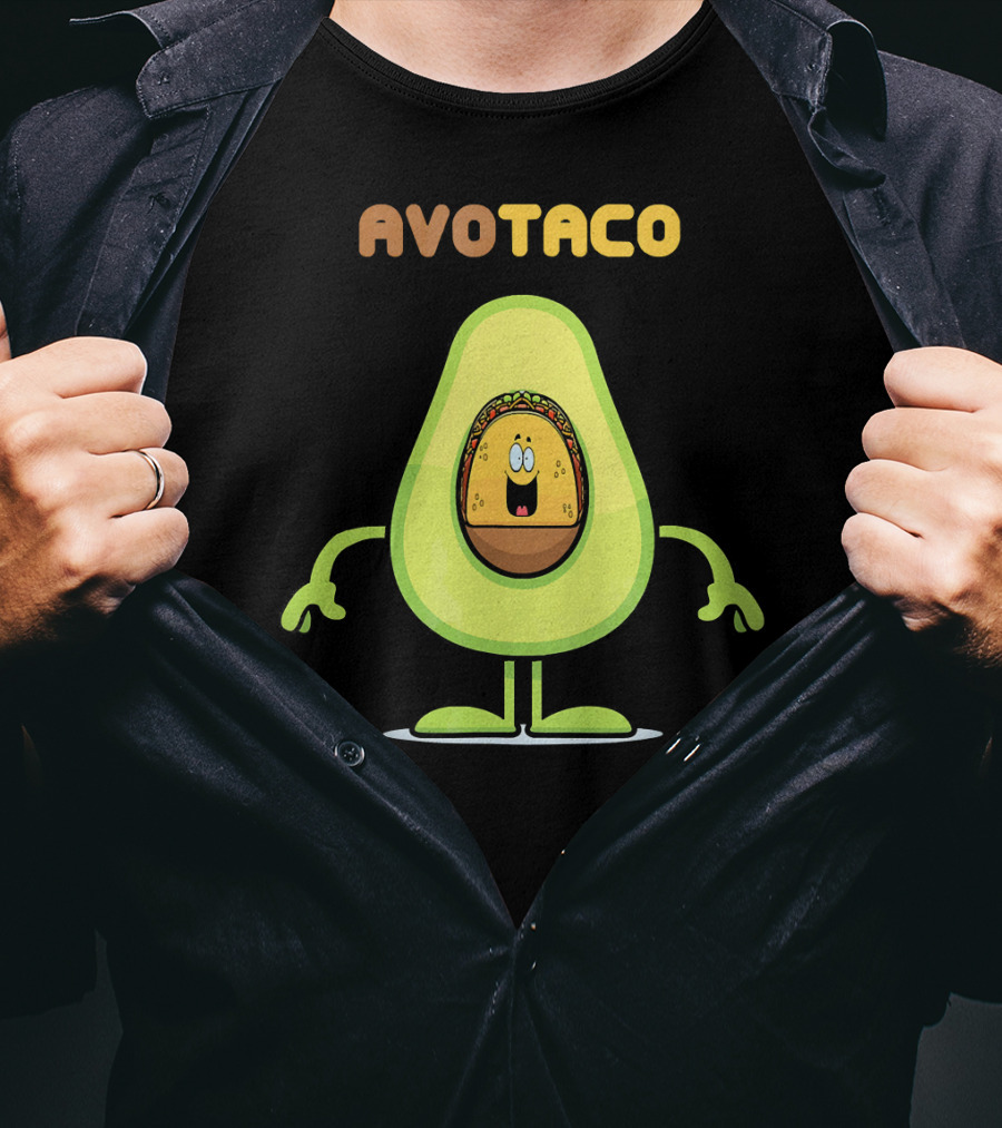 Avotaco Funny Avocado Taco Foodie T-Shirt