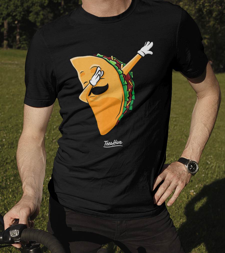 Dabbing Taco TeesHive Dab Dancing Taco Time T-Shirt