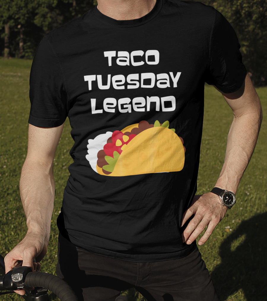 Taco Tuesday Legend Mexican Food Achievement T-Shirt
