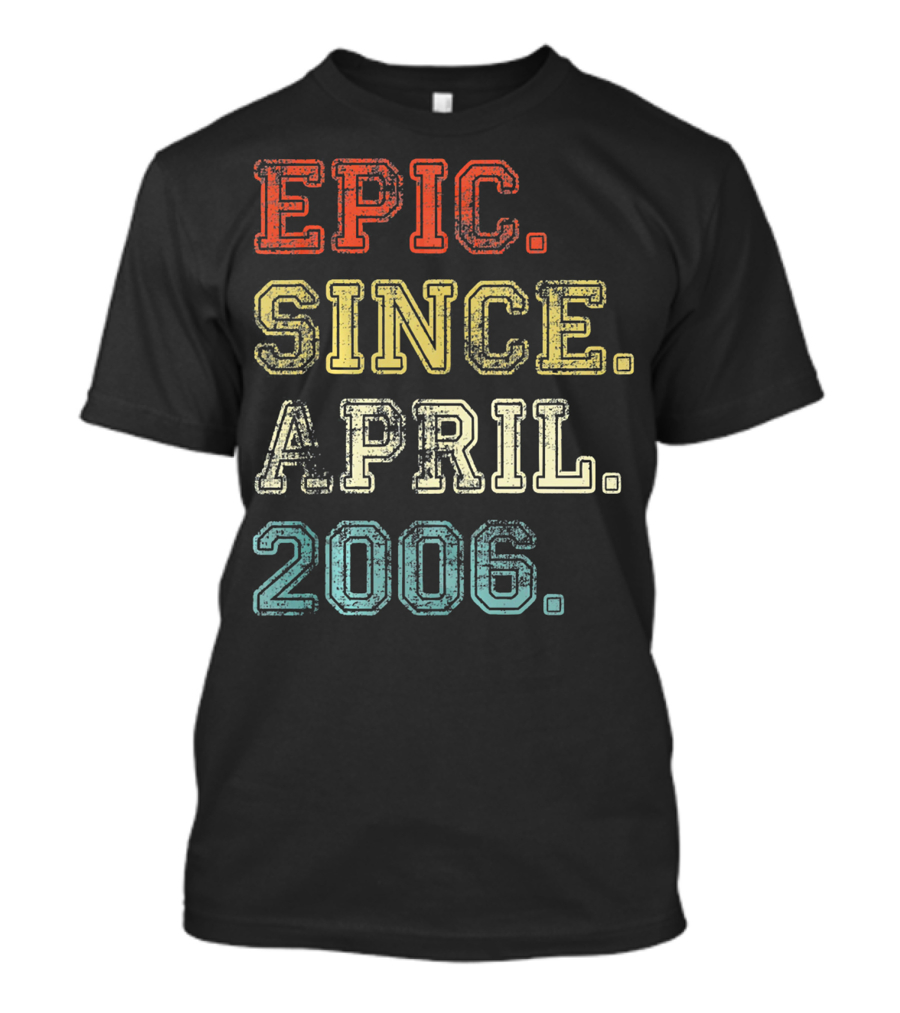 Epic Since April 2006 Retro 13 Years Old T-Shirt