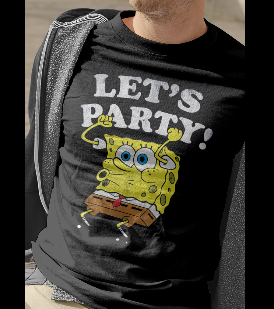 SpongeBob SquarePants Let's Party T-Shirt