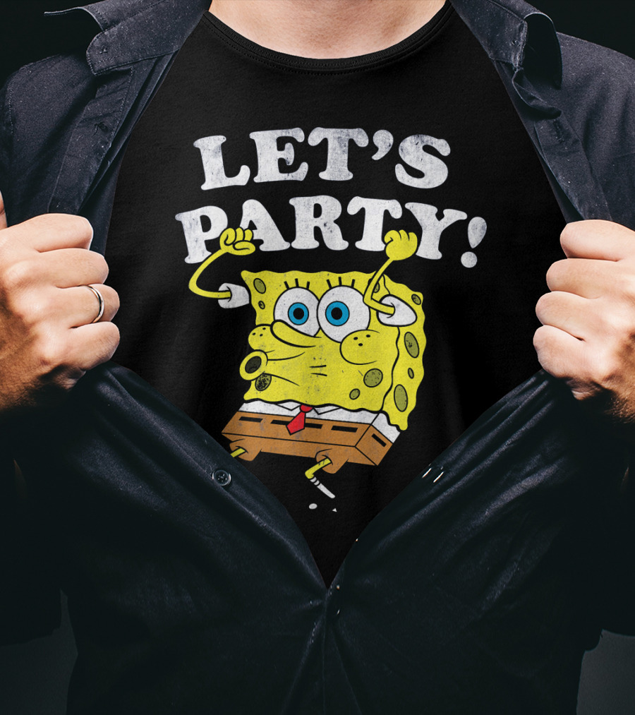 SpongeBob SquarePants Let's Party T-Shirt