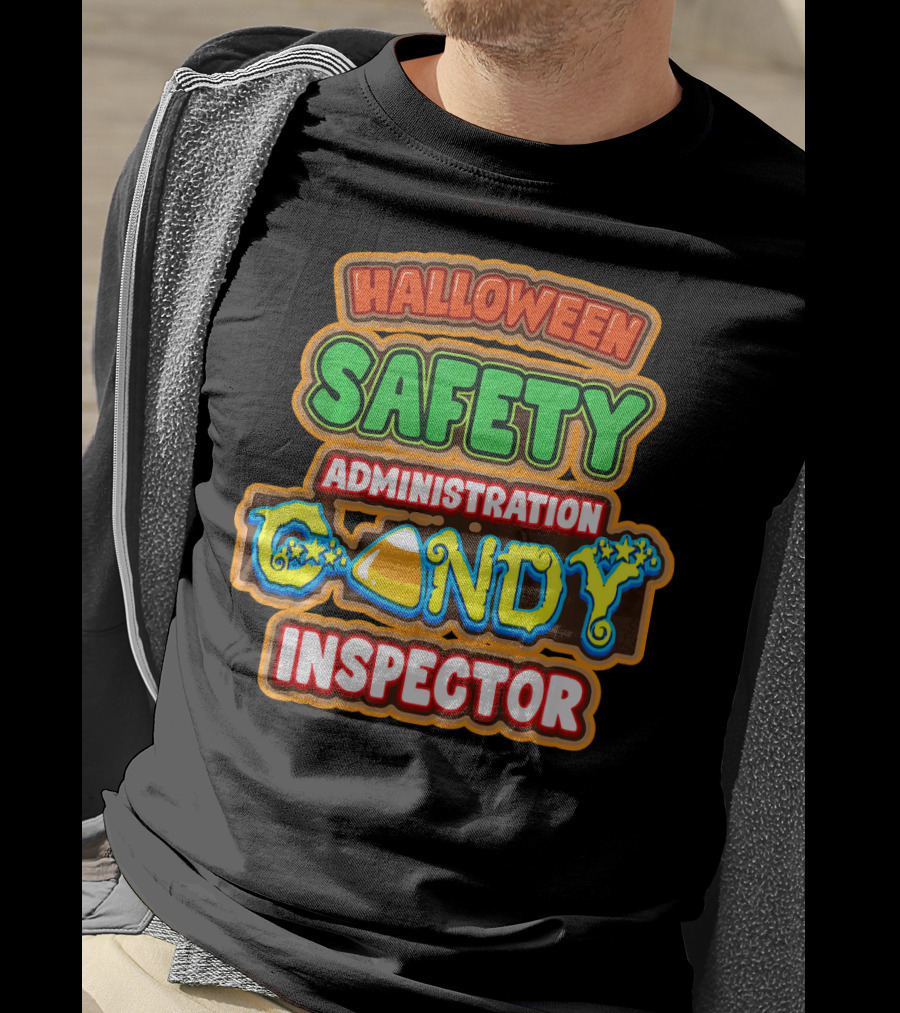 Halloween Safety Administration Candy Inspector T-Shirt