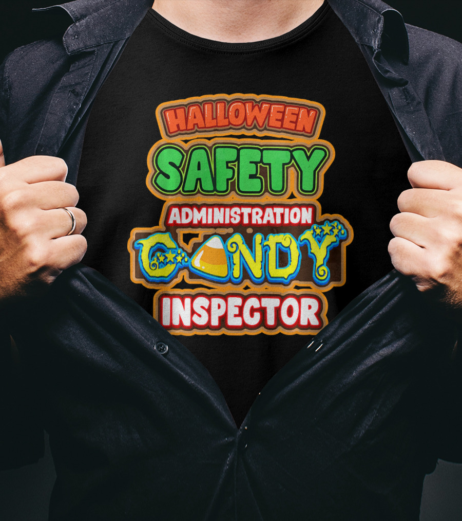 Halloween Safety Administration Candy Inspector T-Shirt
