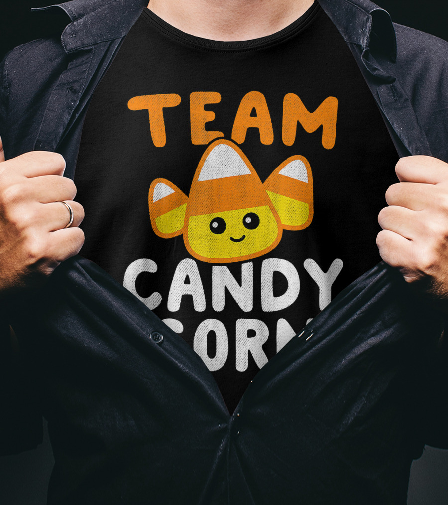 TEAM CANDY CORN Halloween T-Shirt