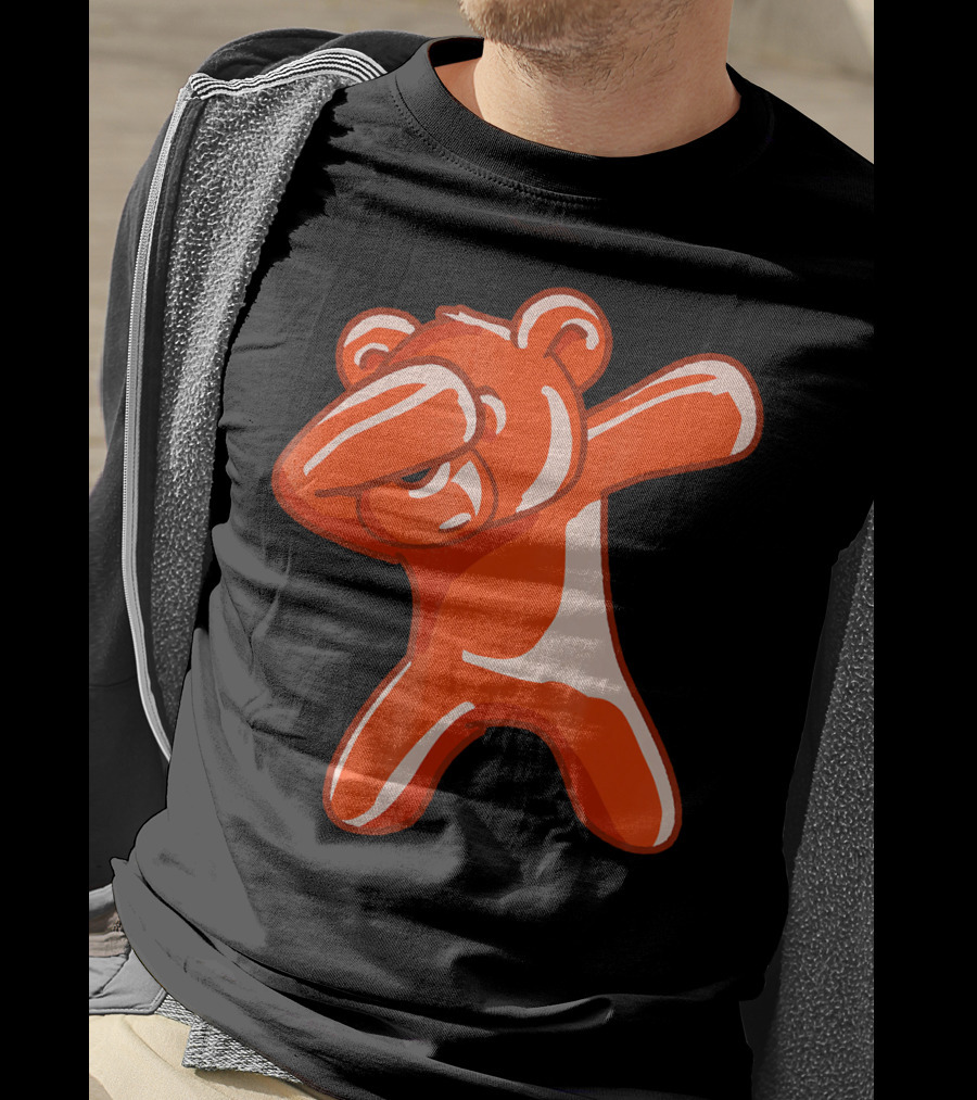 Dabbing Bear Gummy Candy Dance Dab Pose T-Shirt