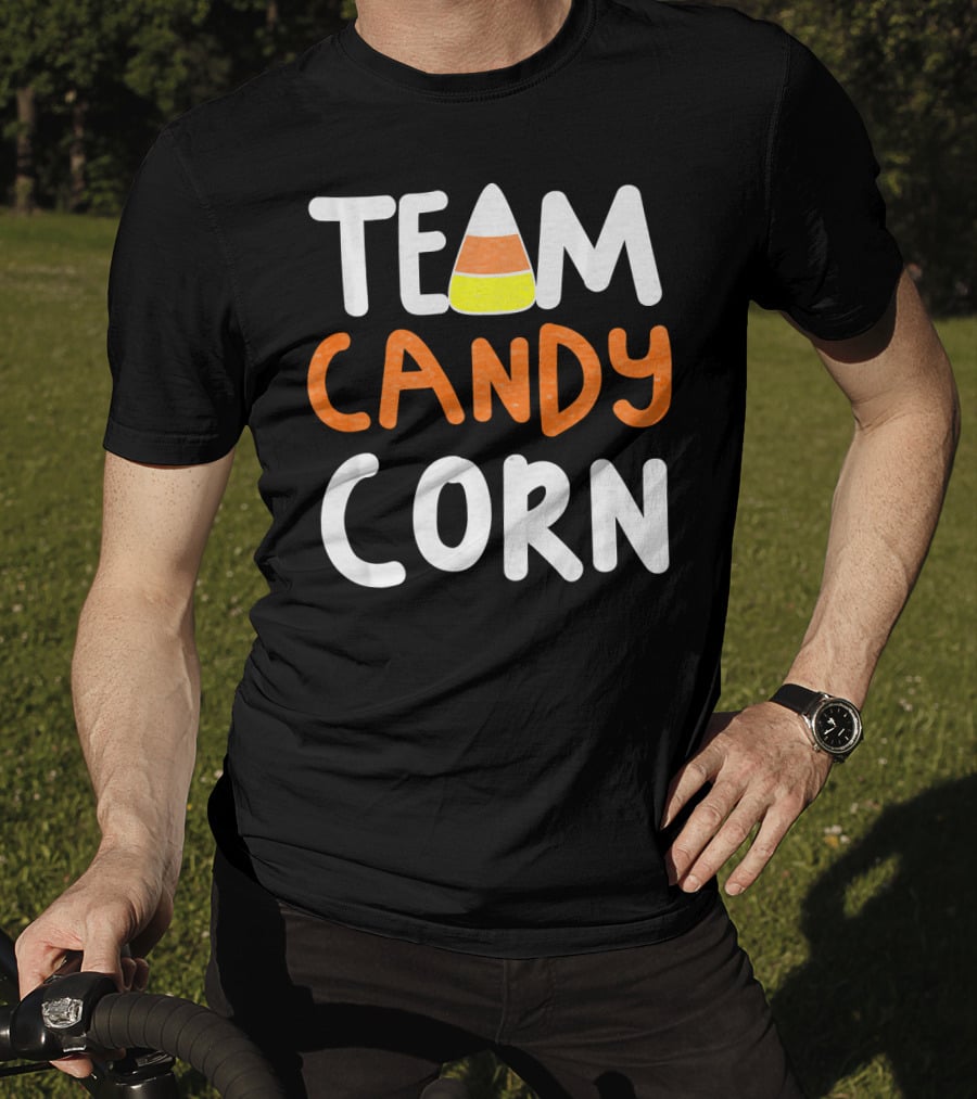 Team Candy Corn Halloween Treat Enthusiasts T-Shirt