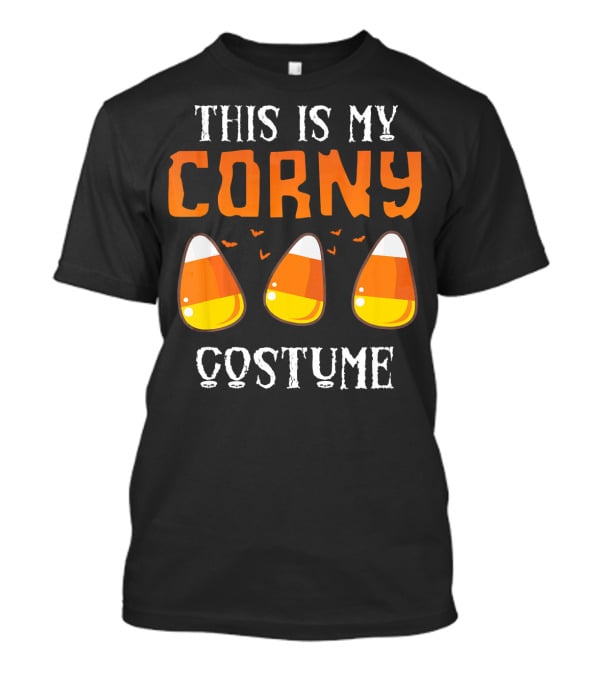 This Is My Corny Costume Candy Corn Bats T-Shirt