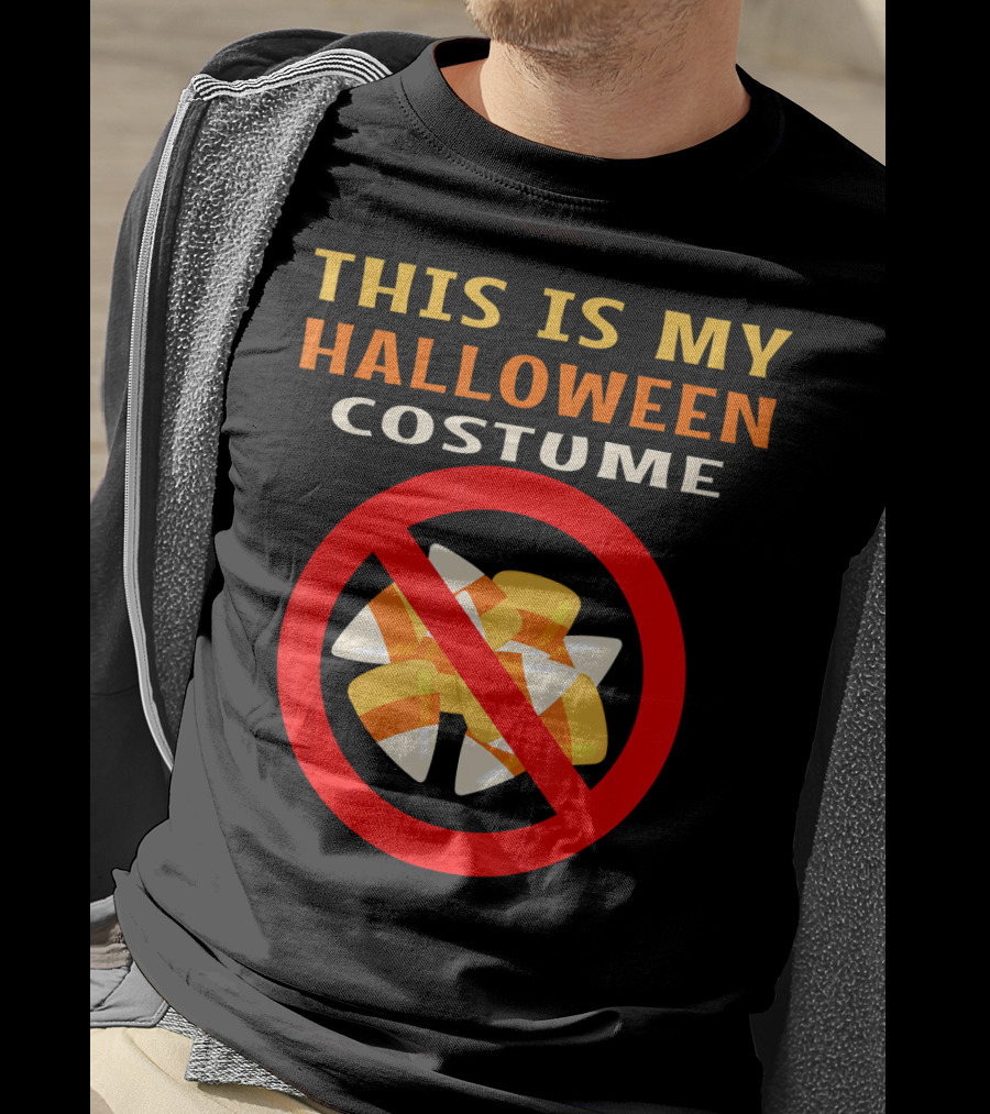 This Is My Halloween Costume Ban Candy Corn T-Shirt